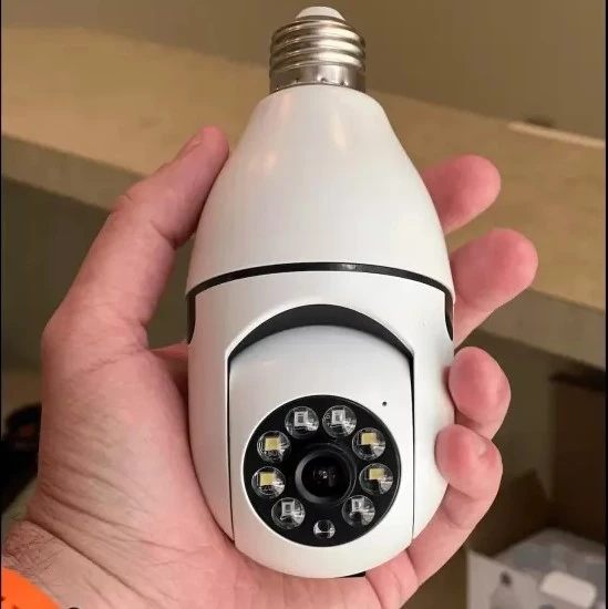 guy holds SafeCam360 in palm